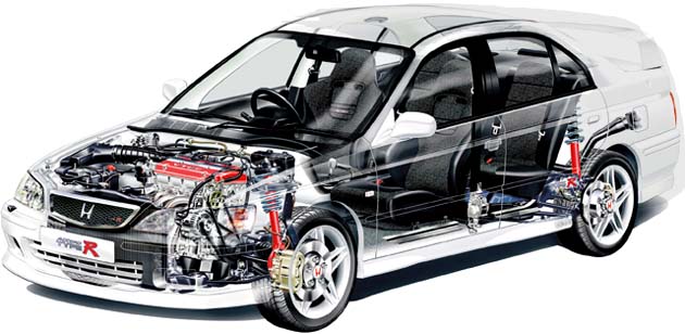 Хонда Аккорд шестого поколения - Мотор мощностью 212 л. с.