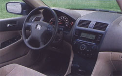 Американский седьмой Honda Accord - салон