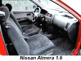 Nissan Almera - задние места