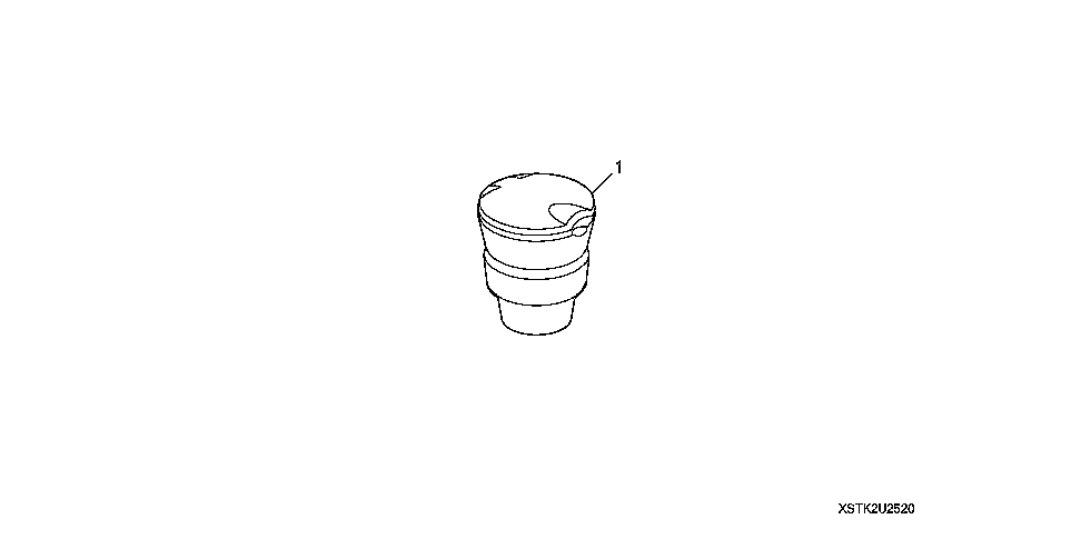 28 ASHTRAY - CUP HOLDER