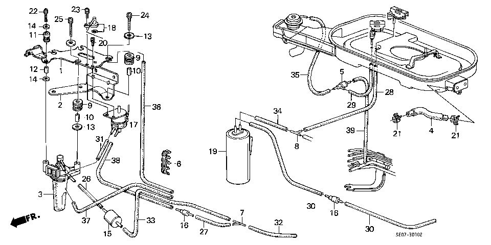 B-1-2 AIR CLEANER TUBING