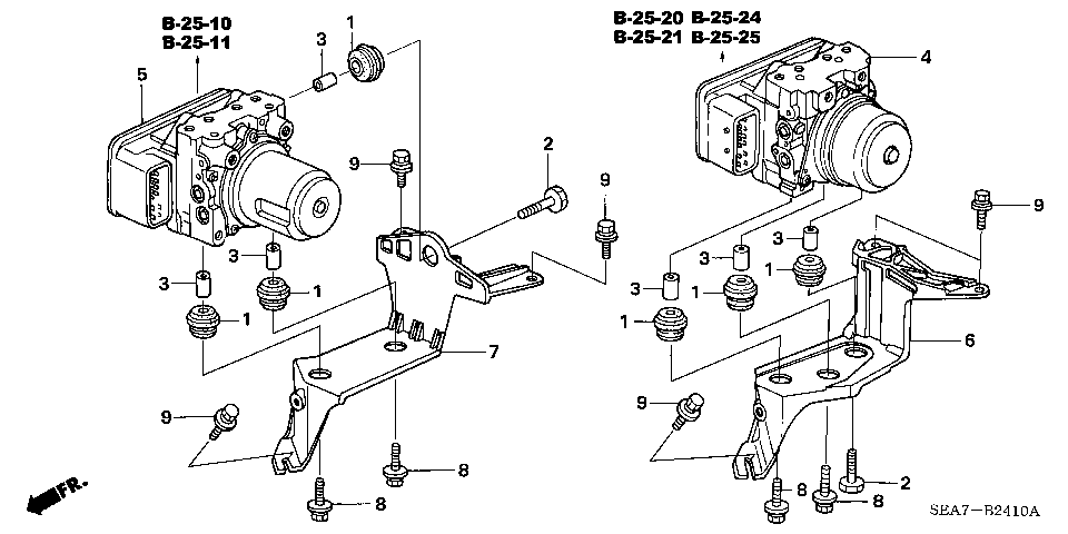 B-24-10 ABS MODULATOR/ VSA MODULATOR