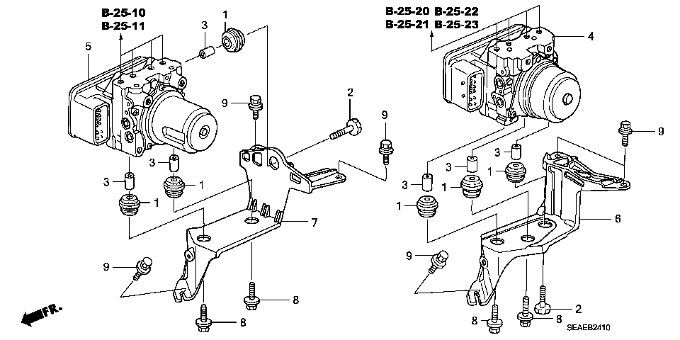 B-24-10 ABS MODULATOR/ VSA MODULATOR