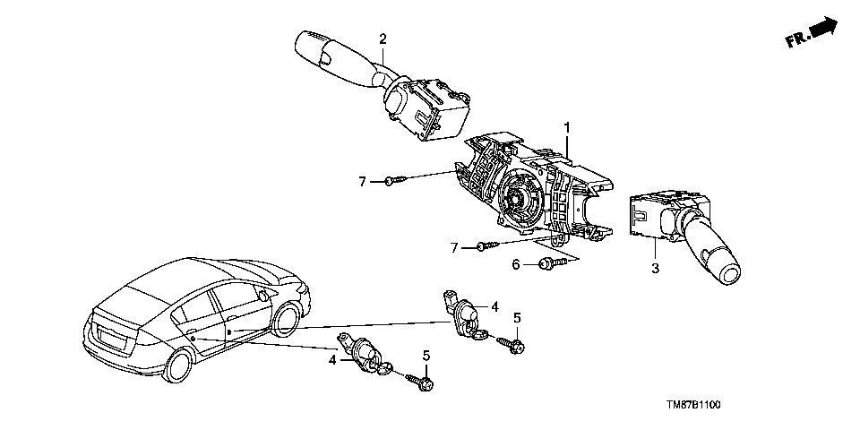B-11 Набор переключателей