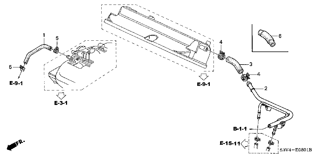 E  0801 Трубопровод сапуна (2)