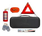 Аварийный комплект HONDA огнетушитель + аптечка + трос + перчатки + знак - EMKIT03HMR