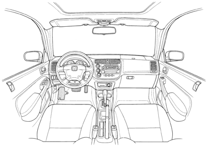 Honda Civic: Главное — удобный и просторный интерьер
