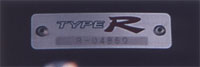 Honda Civic Type-R - Все модели c индексом "Type-R" получают номерную табличку