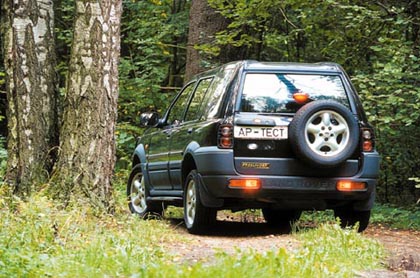 Land Rover Freelander - вид сзади