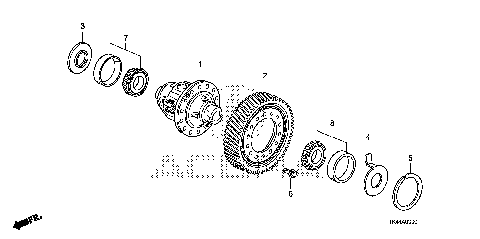 18 AT DIFFERENTIAL (5AT) (2WD)