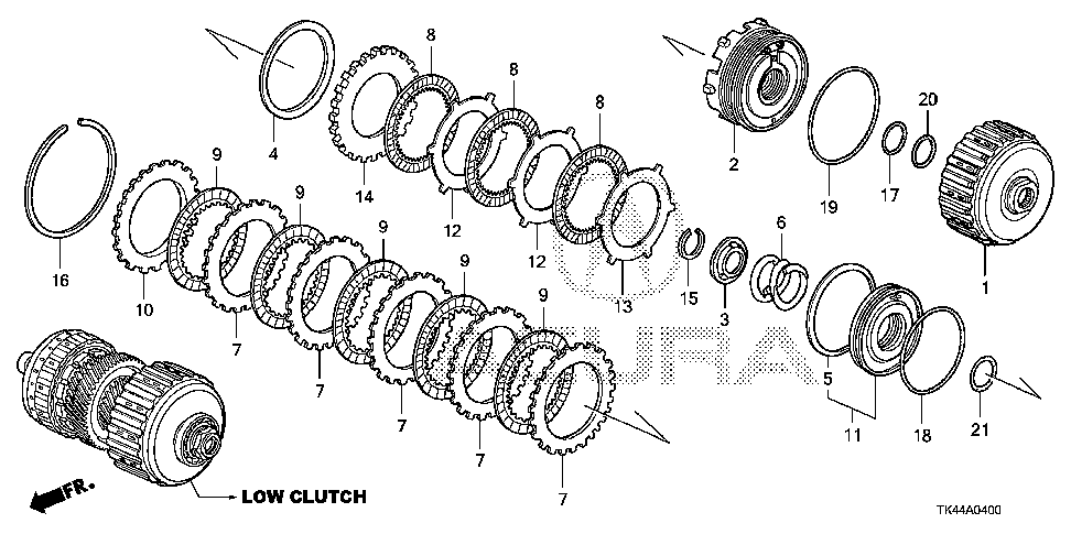 03 AT CLUTCH (LOW) (5AT)