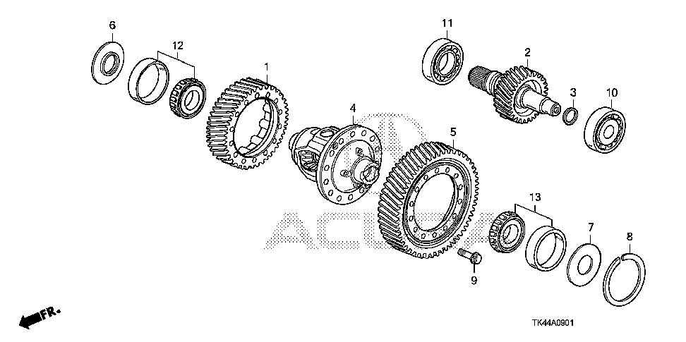18 AT DIFFERENTIAL (5AT) (4WD)