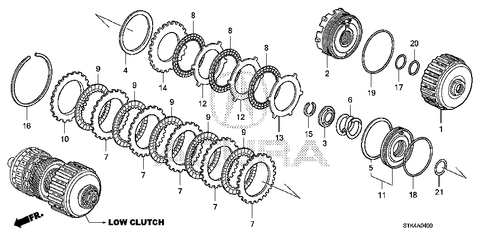 03 AT CLUTCH (LOW)