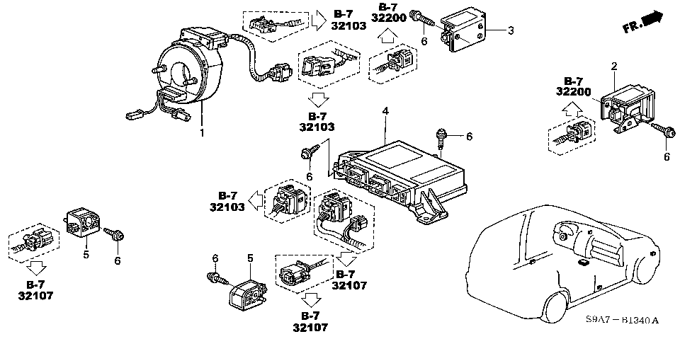 B-13-40 SRS UNIT (LH) (-'04)