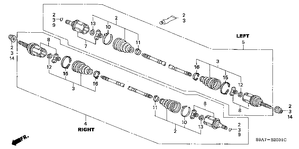 B-20-31 REAR DRIVESHAFT (2)