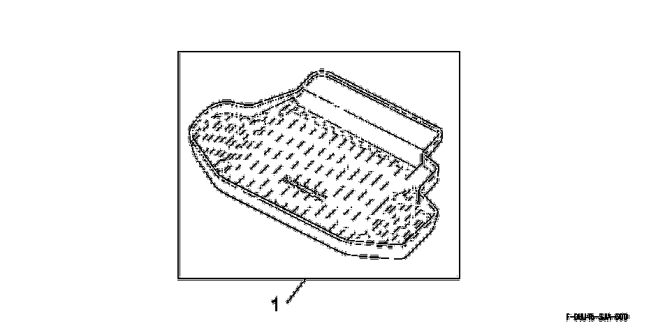 08U-45-01 TRUNK TRAY