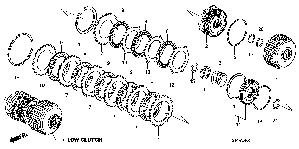 ATM-4 CLUTCH(LOW)