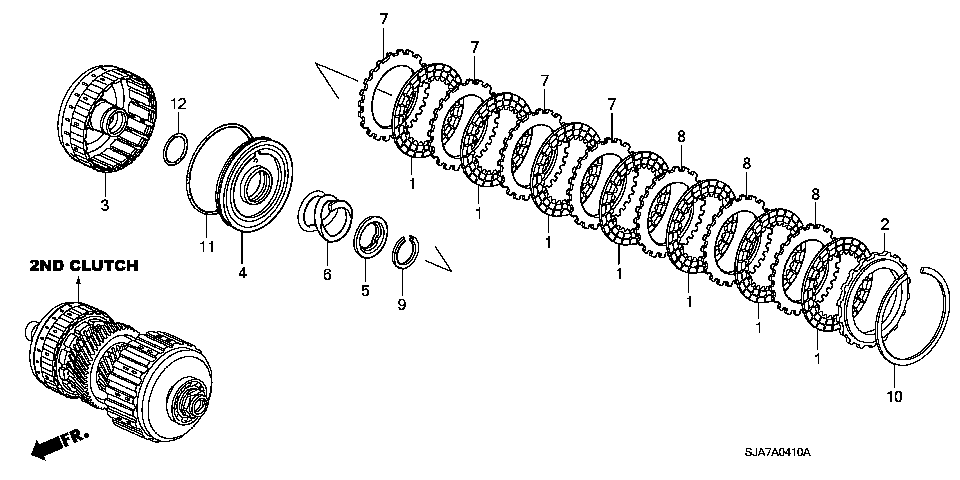 ATM-4-10 CLUTCH(2ND)
