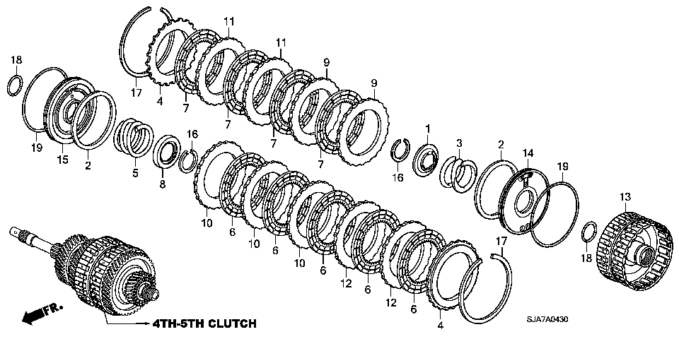 ATM-4-30 CLUTCH(4TH-5TH)