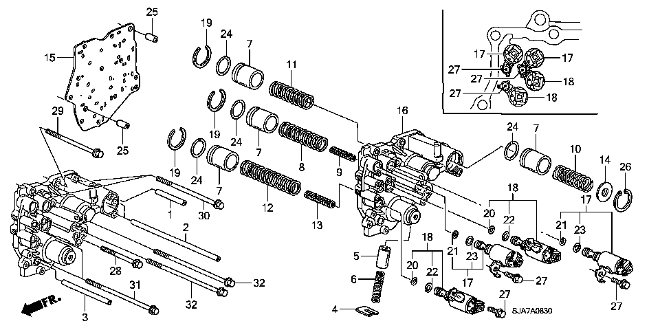 ATM-8-30 ACCUMULATOR BODY