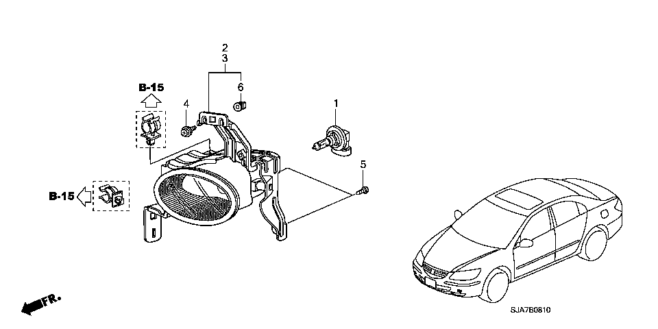 B-8-10 FOG LIGHT(-'08)