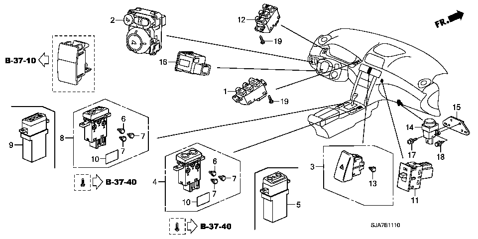 B-11-10 SWITCH(LH)