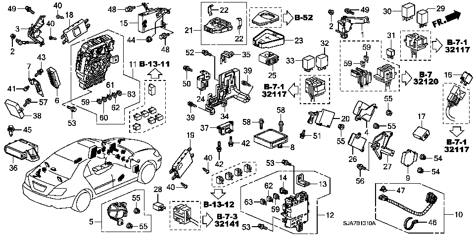 B-13-10 CONTROL UNIT(CABIN)(LH)(1 )