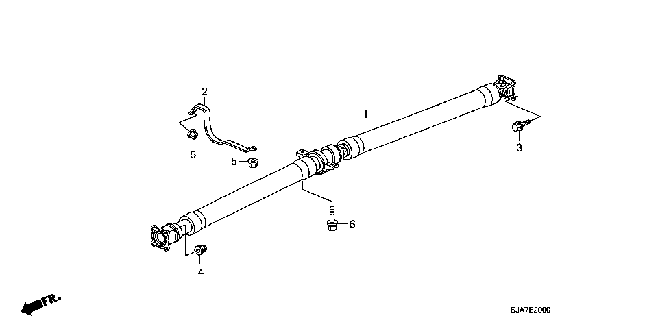B-20 PROPELLER SHAFT