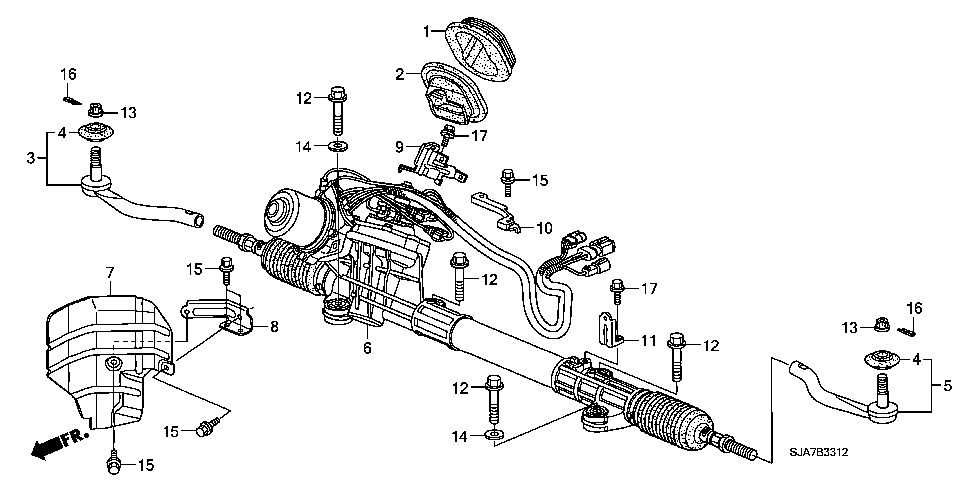 B-33-12 P.S. GEAR BOX(EPS)