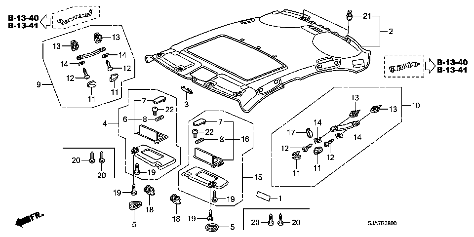 B-38 ROOF LINING