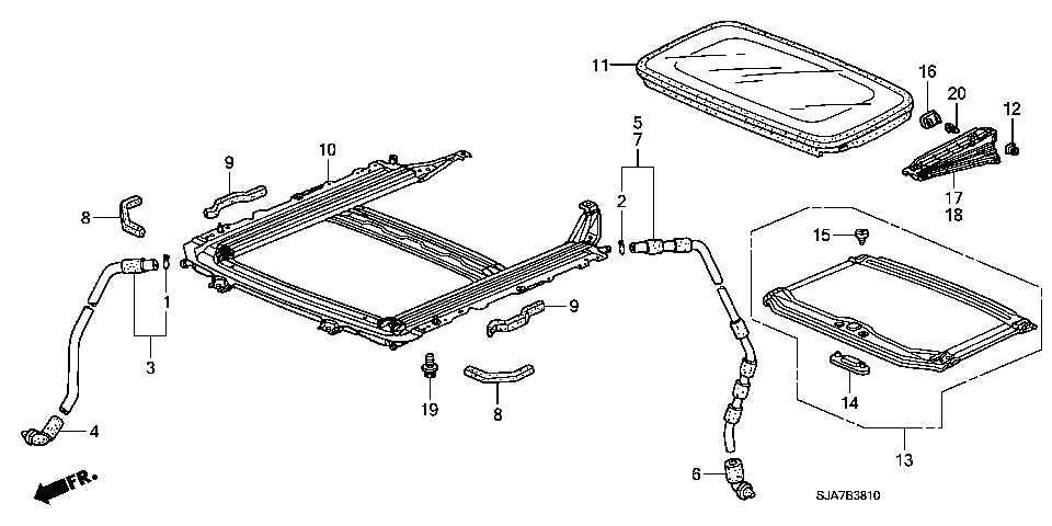 B-38-10 SLIDING ROOF