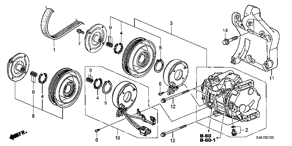 B-57 AIR CONDITIONER(COMPRESSO R)