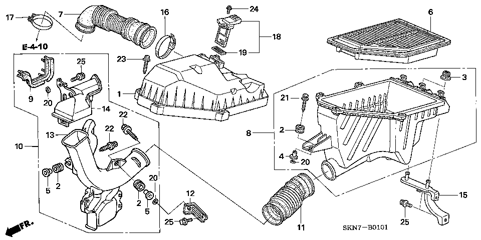 B-1-1 AIR CLEANER ('06)