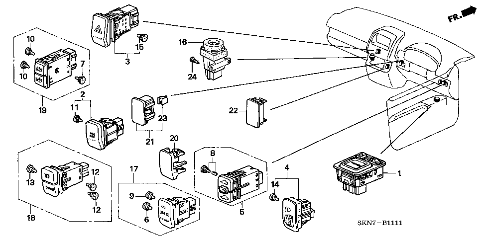 B-11-11 SWITCH (RH)