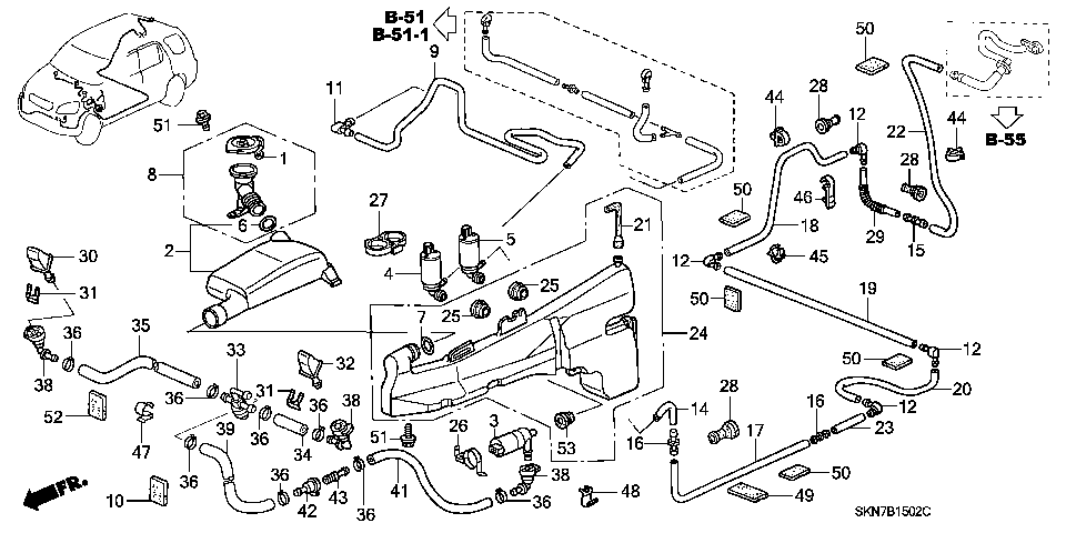 B-15-2 WINDSHIELD WASHER (3)