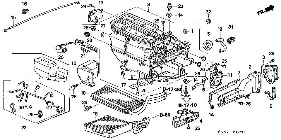 B-17-20 HEATER UNIT (LH)