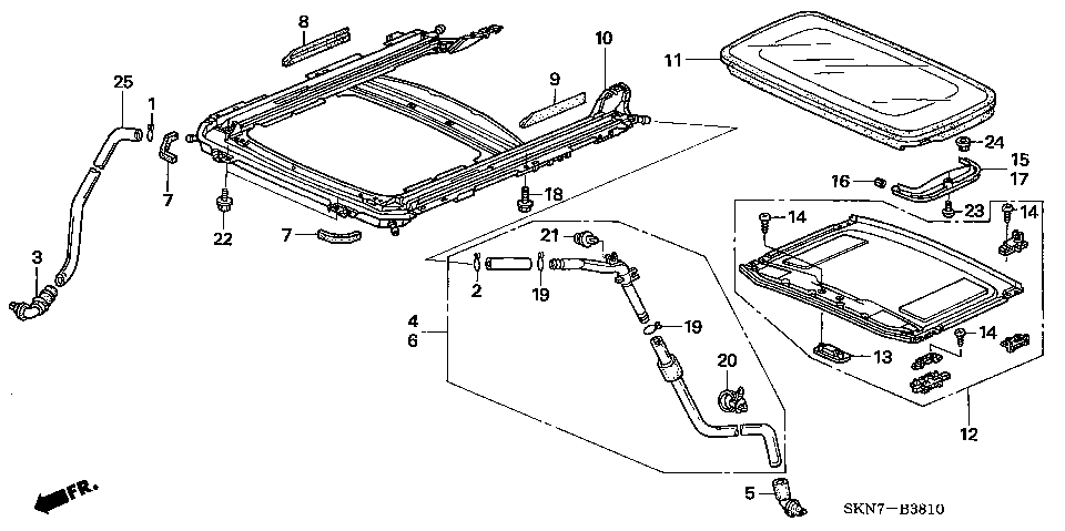 B-38-10 SLIDING ROOF