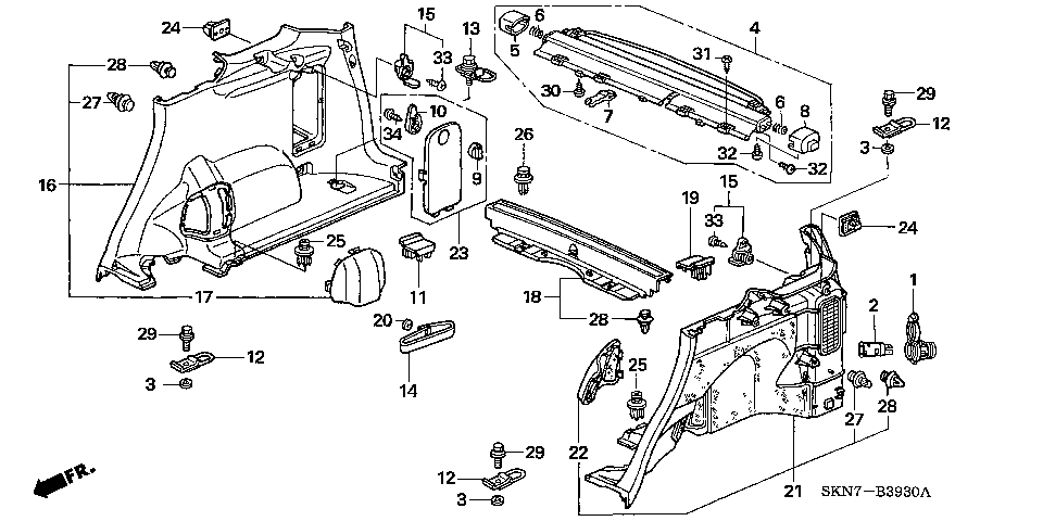 B-39-30 SIDE LINING