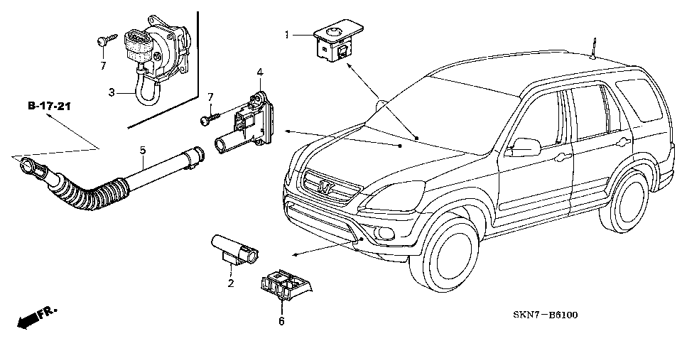 B-61 AIR CONDITIONER (SENSOR)