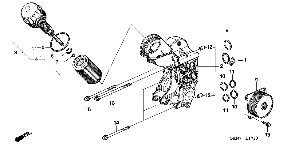E-13-10 OIL FILTER CASE