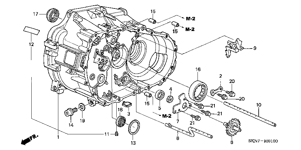 M-1 CLUTCH CASE