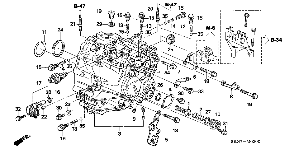 M-2 TRANSMISSION CASE