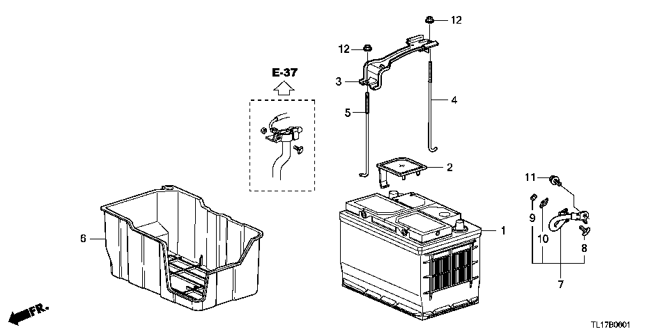 B-6-1 BATTERY (DIESEL)