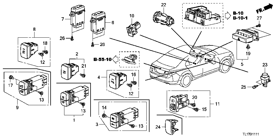 B-11-11 SWITCH (RH)