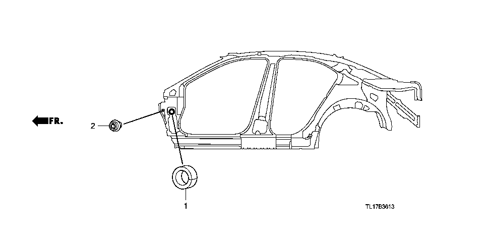 B-36-13 GROMMET (SIDE)