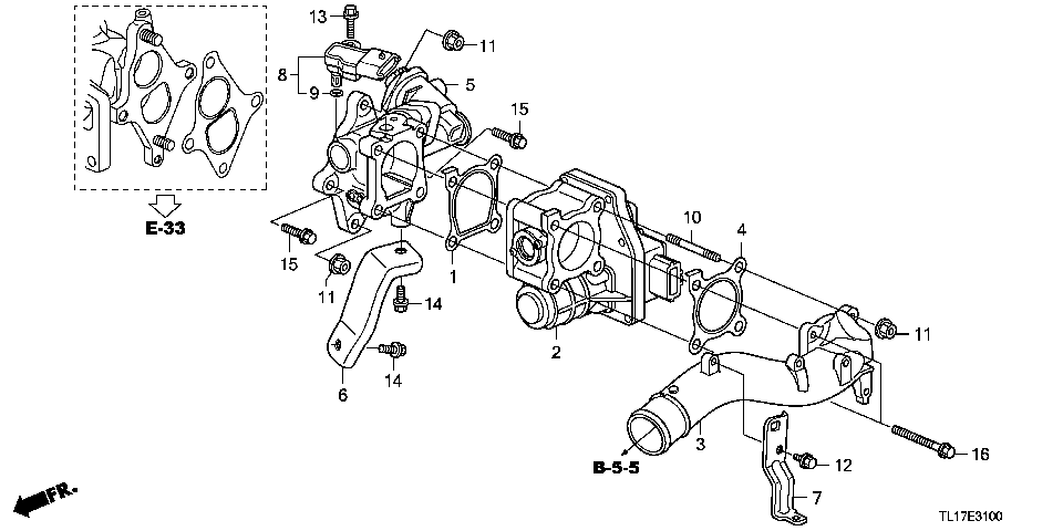 E-31 SWIRL CONTROL VALVE (DIESEL)