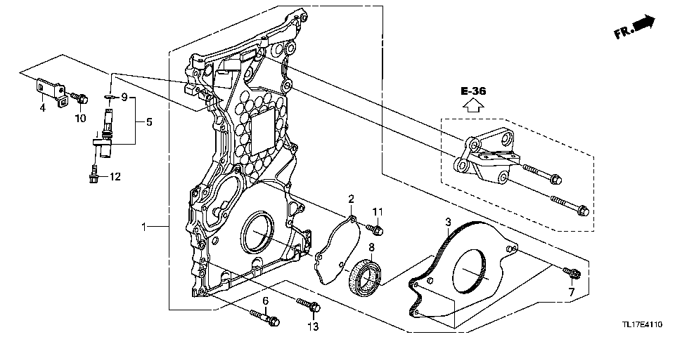 E-41-10 CHAIN CASE (DIESEL)