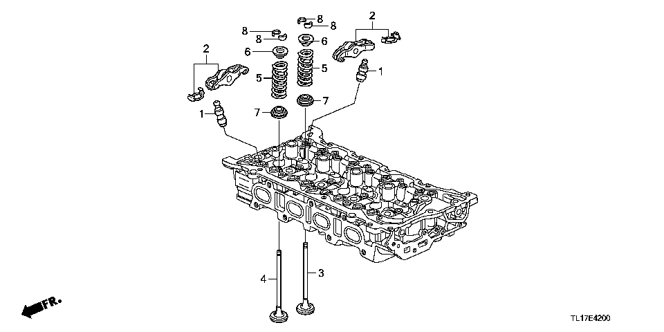 E-42 VALVE/ROCKER ARM (DIESEL)