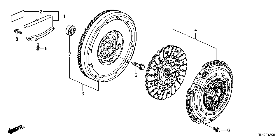 E-48 CLUTCH/TORQUE CONVERTER (DIESEL)