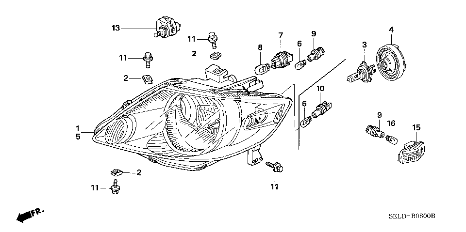 B-8 HEADLIGHT